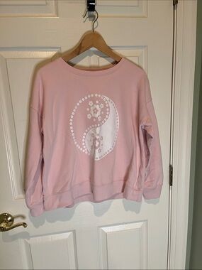 J. Crew Light Pink Knit Crewneck Sweater